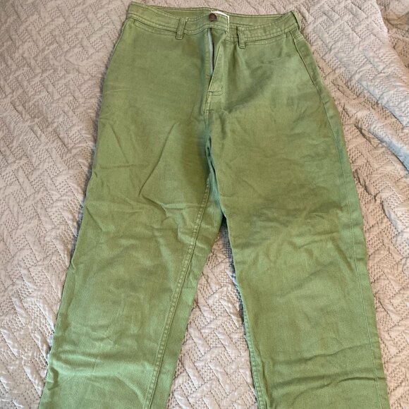 Gorman Straight Leg Green Jeans - Picture 1 of 2
